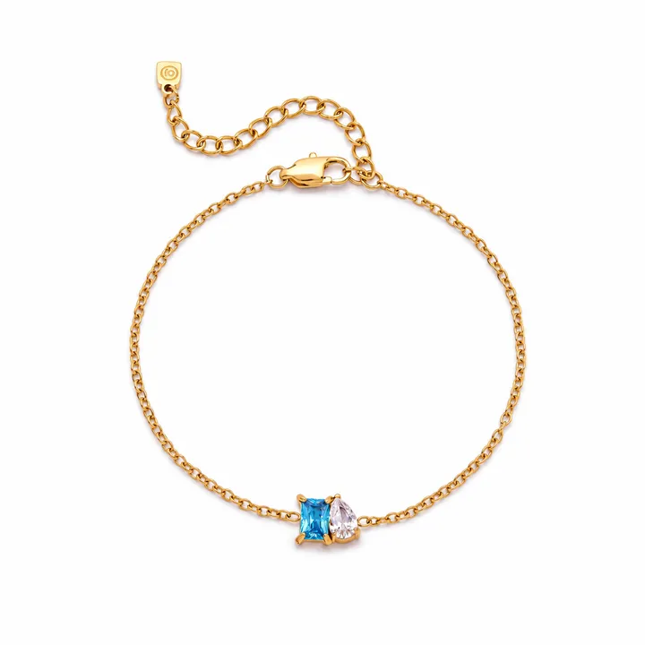 Duo Birthstone Bracelet
