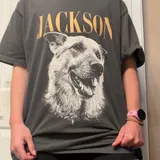 Custom Pet Photo And Name Shirt 7