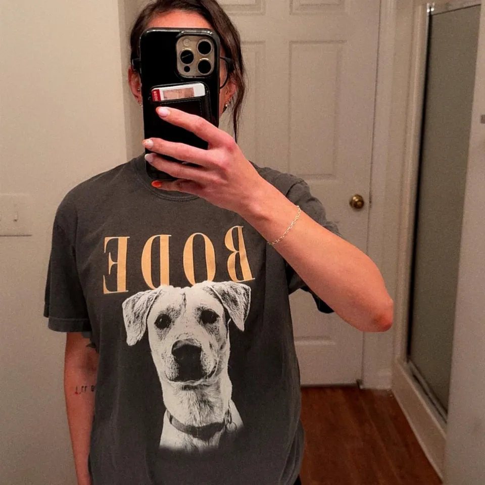 Custom Pet Photo And Name Shirt 9