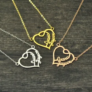 Heart Name Necklace 4