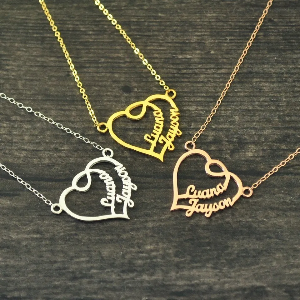 Heart Name Necklace 4