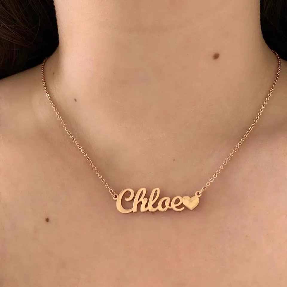 Name Heart Necklace 5