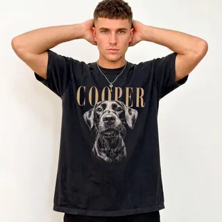 Custom Pet Photo And Name Shirt 3
