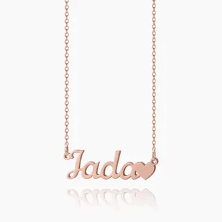 Name Heart Necklace 4