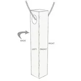 Engraved 3D Bar Necklace 7