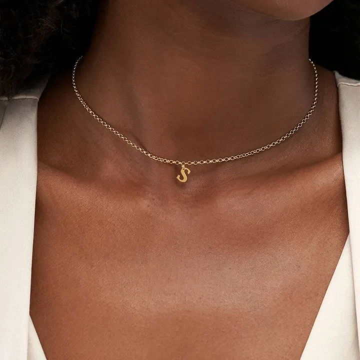 Initial Name Necklace 6