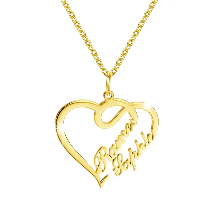 Heart Name Necklace