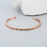 "You're My Person" Bracelets 5