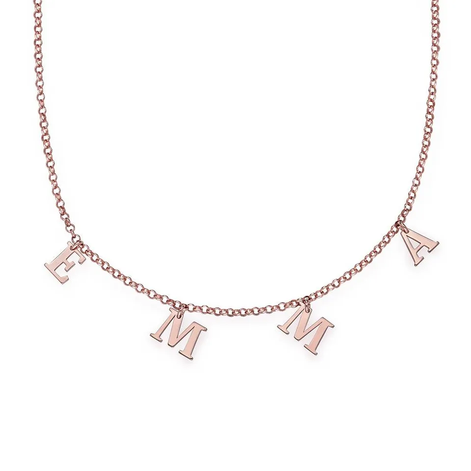 Initial Name Necklace 5