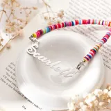 Girls Rainbow Name Necklace 5