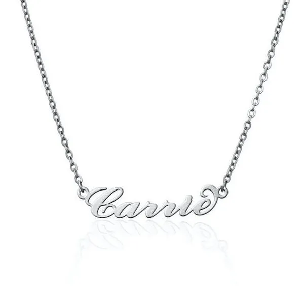 Carrie Style Name Necklace