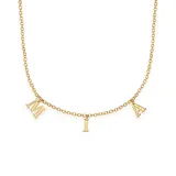 Initial Name Necklace 3