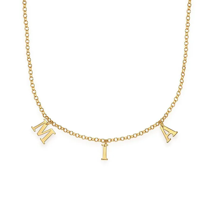 Initial Name Necklace 3
