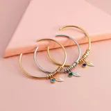 Diamo Bracelet With Leaf And Custom Beads 6