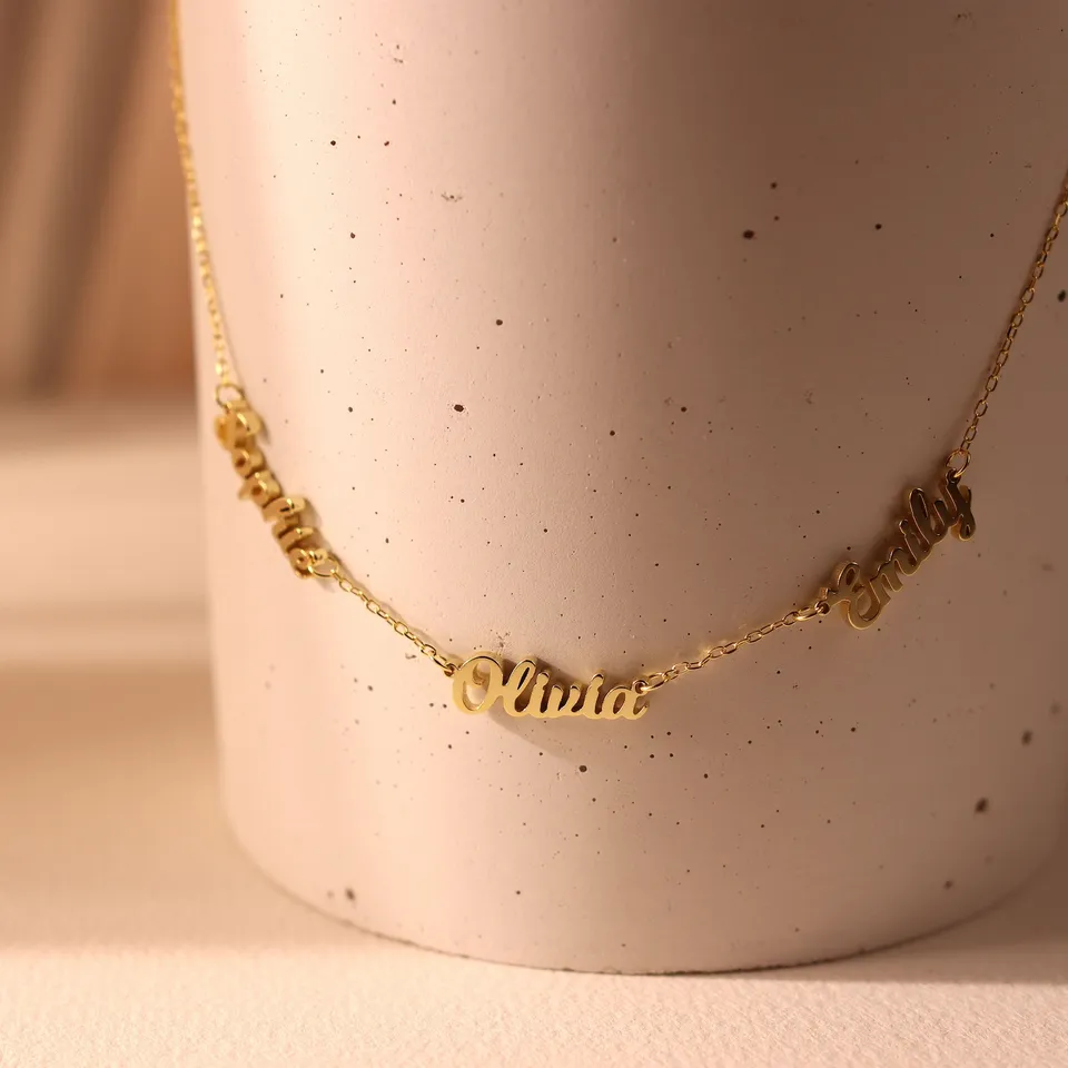 Multiple Name Necklace 3