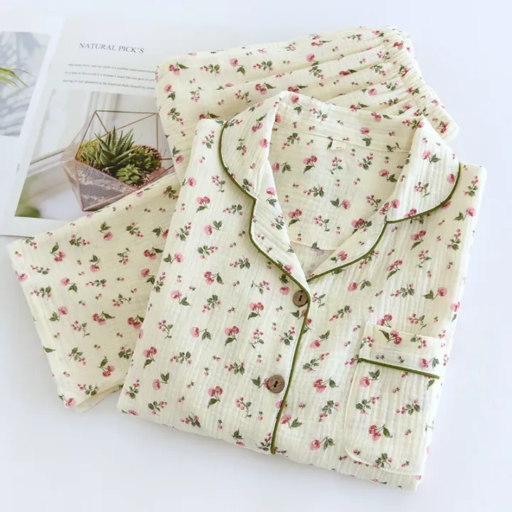 Rose Garden - 100% Muslin Cotton Pajama