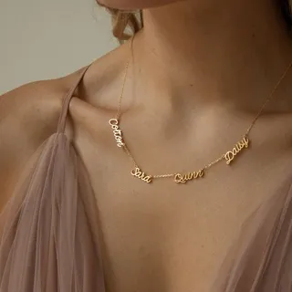 Multiple Name Necklace 4