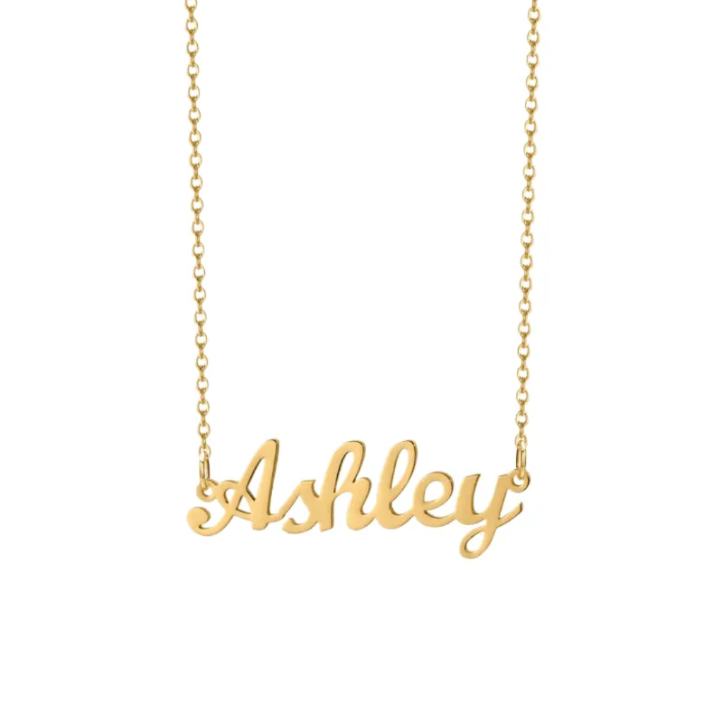 Script Name Necklace 1