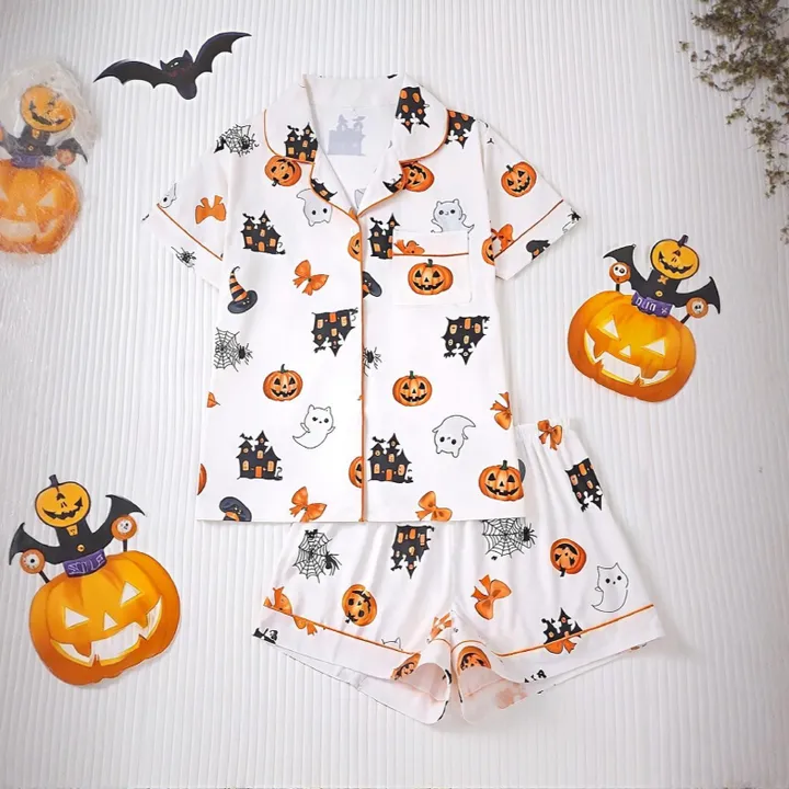 Ghost Pumpkin Halloween Pajama