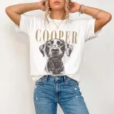 Custom Pet Photo And Name Shirt 4