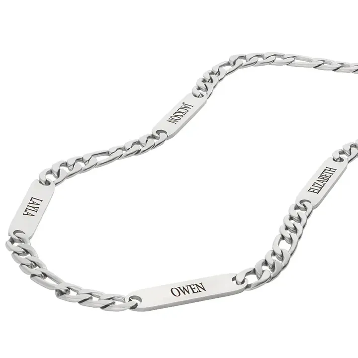 Heritage Link Family Name Necklace. 2