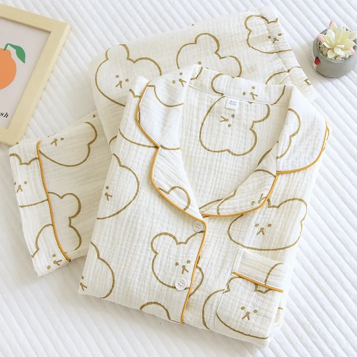 Cozy Bear - 100% Muslin Cotton Pajama
