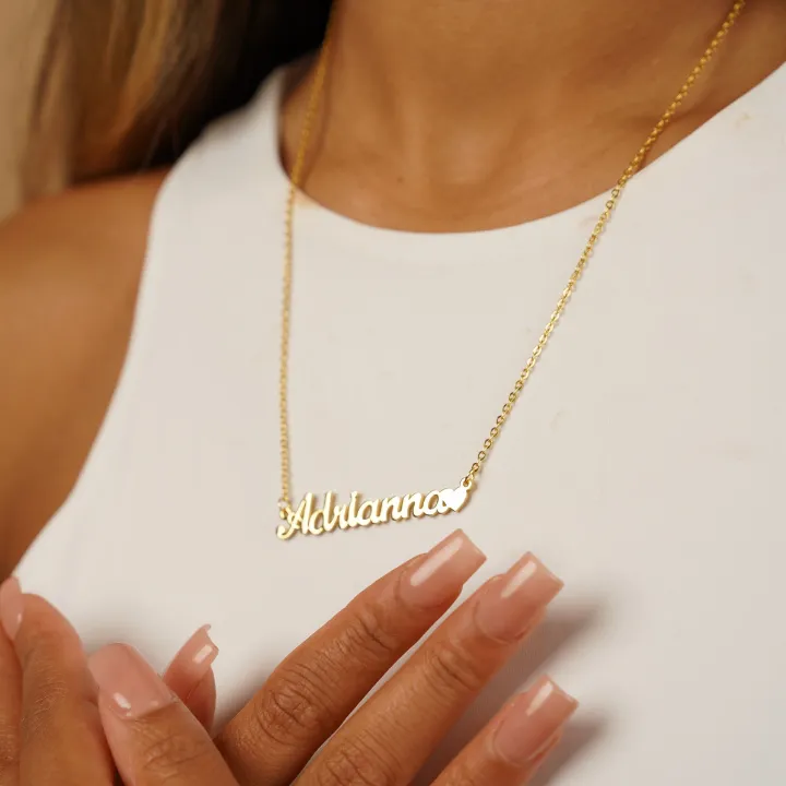 Name Heart Necklace 2