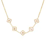 Clover Custom Name Necklace 1