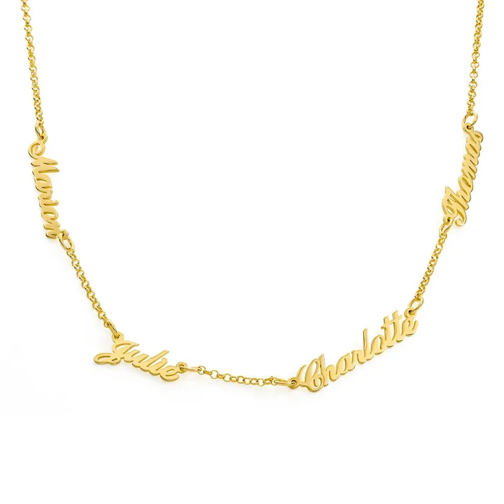 Multiple Name Necklace