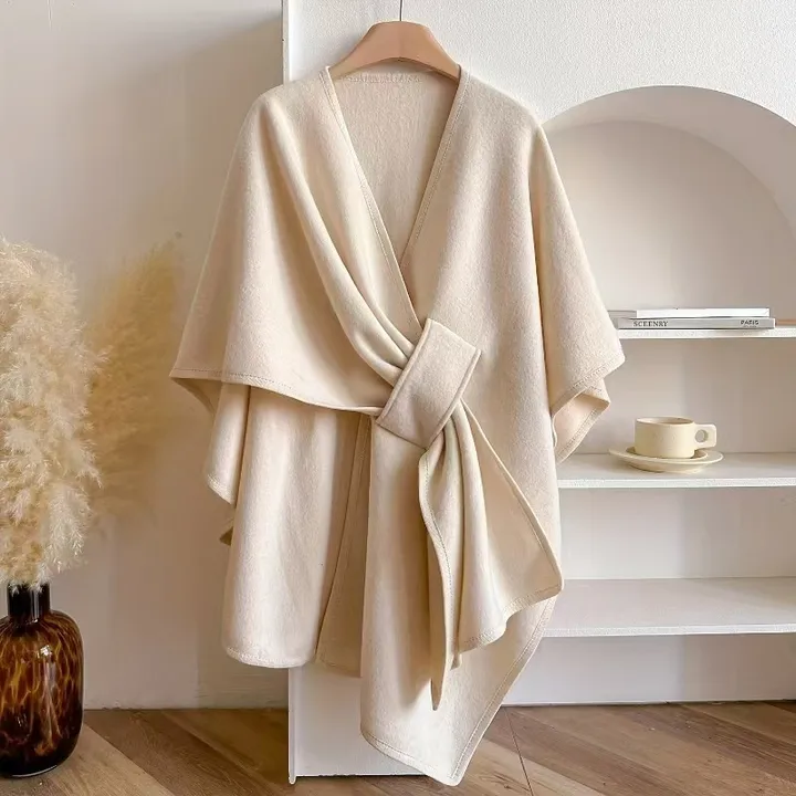 Soléane – Cotton Drape Shawl