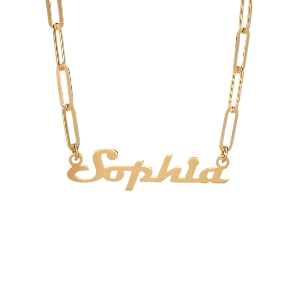 Script Name Necklace 1