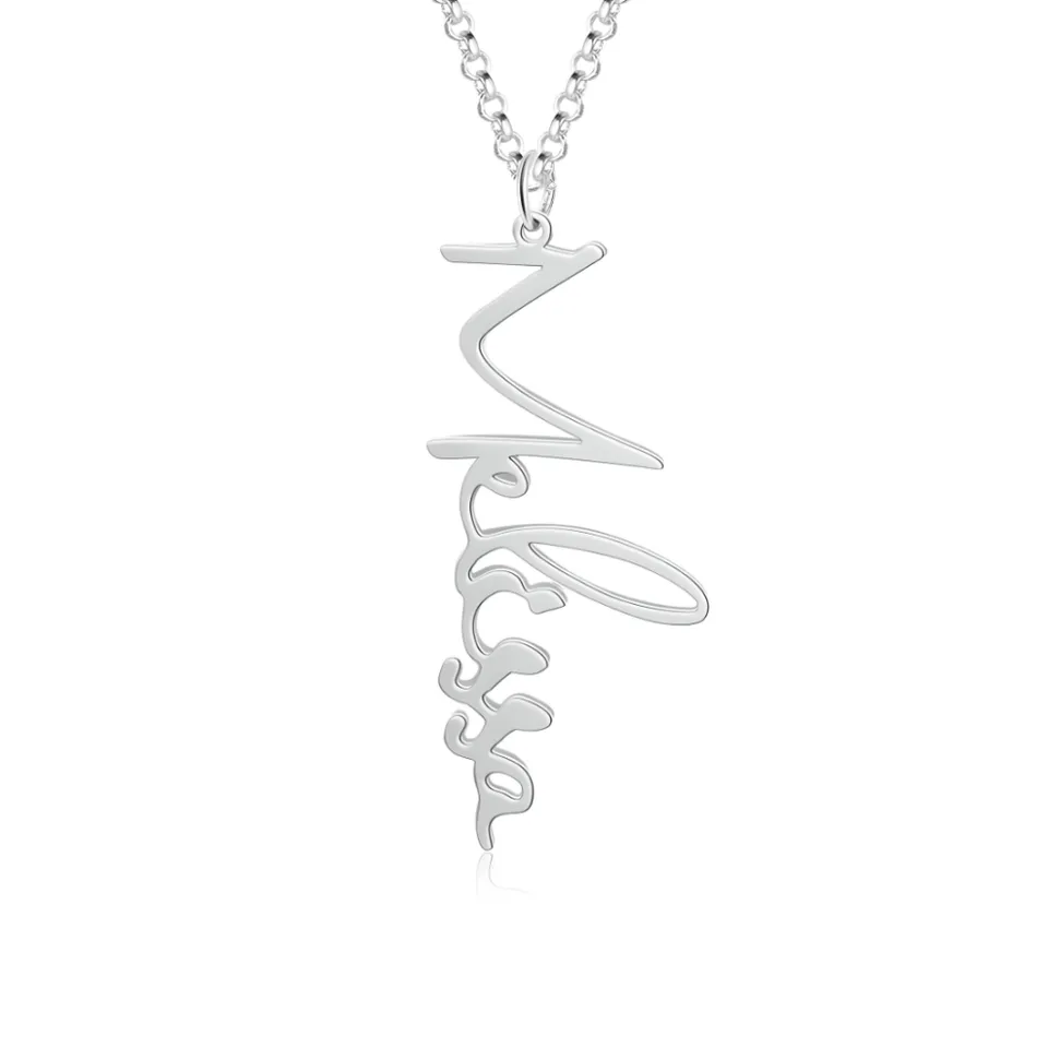 Vertical Name Necklace 1
