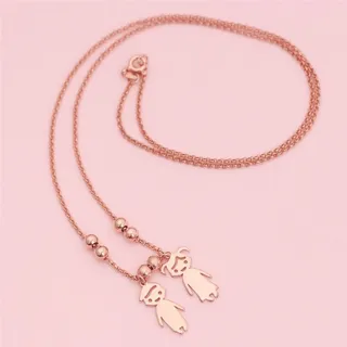 Engraved Children Pendant Necklace 4