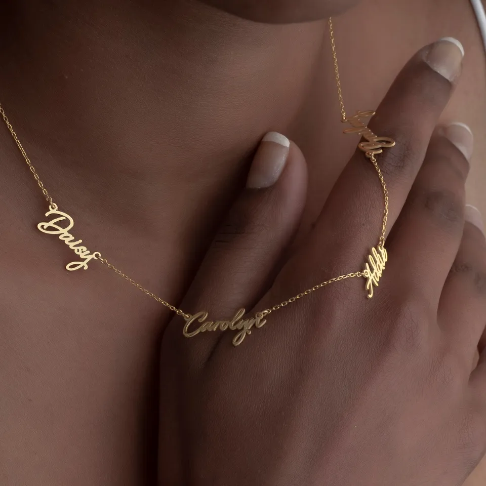 Multiple Name Necklace 5