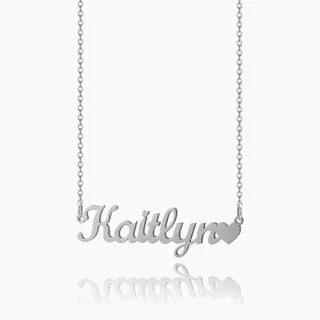 Name Heart Necklace 3